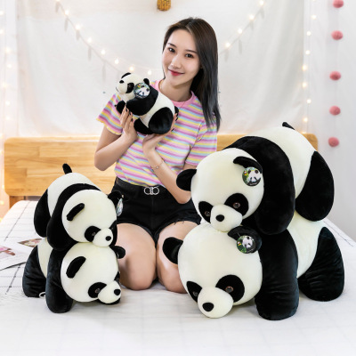 Factory Direct Sales Giant Panda Doll Plush Large Children's Ragdoll Event Gifts Customized Night Market Stall Toys