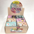106 Brand Thickened Children's Rubber Band Korean Rubber Band Double Grid Box