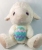 Children's Cute Plush Animal Toy Soft Long Eared Rabbit Rabbit Doll Hand Strawberry Doll Pillow Lumbar Support Pillow
