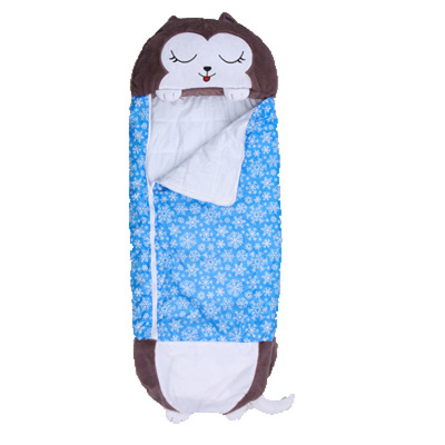 In Stock Happy Nappers Cross-Border Amazon Hot Children Sleeping Bag Cartoon Animal Baby Blanket Quilt Pillow