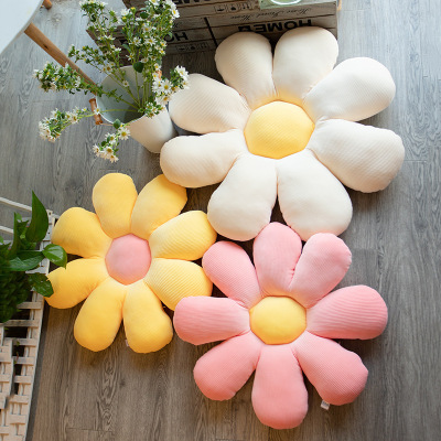 Little Daisy Flower Cushion Office Lunch Break Face Pillow Sofa and Bed Cushions Factory Direct Sales Custom Pillow Logo