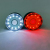 322busb Rechargeable Bicycle round Taillight Mountain Bike Headlight Set Bicycle Cycling Safety Alarm Lamp
