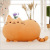 Factory Direct Sales Creative Biscuit Cat Pillow Cat Plush Toy Cat Doll Office Cervical Support Pillow