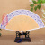 42 Square Chinese Style Painted Blue and White Porcelain Fan * Bamboo Fan Craft Gift Daily Use * Factory Direct Sales * High-End Female Fan
