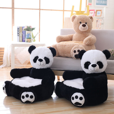 Factory Wholesale Cross-Border Hot Selling Teddy Bear Panda Children's Sofa Cartoon Toy Cute Baby Small Sofa Seat