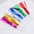 Blowing Dragon Whistle Party Horn Party Birthday Party Children Toy Whistle Cheering Props Rain Silk Blowing Dragon 6 Pieces