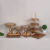 Cross-Border Golden Wedding Dessert Table Decoration with Crystal European Dessert Stand Cake Stand Multi-Layer Iron Cake Stand