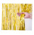 Extra Bright 1*2 M Tinsel Curtain Tassel Wedding Birthday Party Rain Silk Curtain Decoration New Year Christmas Layout Wholesale