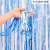 Tinsel Curtain 1*2 M Colorful Door Curtain Wedding Props Hot Sale Stage Banner Ribbon Party Decoration Exclusive for Cross-Border