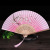 2017 Hot Silk Women's Folding Fan Japan Plum Blossom Cherry Blossom Bamboo Fan Japanese Style Fan