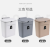 Home Kitchen Wall-Mounted Trash Can Creative with Cover Hanging Creative Trash Waste Sorting Bin Cabinet Door