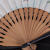 Chinese Style Hand-Painted Cotton Fan Small Gentleman Fan Men's and Women's Folding Fan Ancient Style Japanese Folding Fan Bamboo Gift Fan