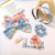 JK Girl Big Bow Hairpin Large Intestine Hair Ring Uniform Fabric Headband Hair Accessories Set Plaid Head Clip Hairpin