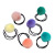 Autumn and Winter Candy Color Hair Ball Hair Band Korean Girl Cute All-Match Rubber Band Hair Accessories High Ponytail Balls Hair Tie Hair Rope