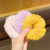 Korean Style Cute Plush Hair Ring Imitation Rabbit Fur All-Match Hair Ties Rubber Band Girl Autumn and Winter Large Intestine Ring Hair Accessories Simple Hair Ring