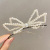 Internet Celebrity Same Bow Hair Clips Hair Accessories Pearl Hairpin Spring Clip Sweet Hair Accessories Hair Ring Thickened Head Rope Headdress