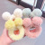 Cute Imitation Rabbit Fur Tie-up Hair Head Rope Plush Ball Hair Ring Ins Girl Headdress Sweet Hair Rope Autumn and Winter Hair Accessories