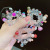 Internet Celebrity Transparent Phone Line Hair Ring Hair Rope Mermaid Beaded Headband Hair Accessories Girl Heart Hair Band