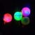 Factory Wholesale 7.5 Luminous Flame Ball Flash Sound Massage Ball with Rope Whistle Elastic Ball Squeeze Toys
