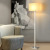 Non-Standard Engineering Customized Hotel Guest Room Lobby Hall Living Room Bedroom Modern Minimalist and Magnificent Stainless Steel Floor Lamp