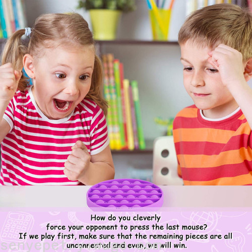 Mouse Killer Pioneer Parent-Child Desktop Interactive Puzzle Math Logic Toy Push Bubble Decompression Toy Color Customizable