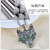 Cross-Border Popular Star Hip Hop Necklace European and American Ancient Titanium Steel Necklace Trendy Men's Stainless Steel Necklace Wolf Head Pendant