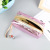 Fashion New Handbag PU Leather Laser Storage Bag Wash Bag European and American Trend Street Snap Ladies Cosmetic Bag