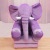 New Popular Elephant Throw Pillow Soothing Elephant Plush Toy Doll Baby Sleep Companion Children Sleeping Elephant Gift Customization