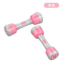 Single 2kg Multifunctional Massage Dumbbell Massage Dumbbell Weight Lifting Dumbbell Women Dumbbell Adjustable Weight 1-2kg