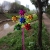 Outdoor Six Sequined Flower Windmill Colorful Plastic Colorful Traditional Small Windmill Stall Hot Sale Children's Toys Wholesale