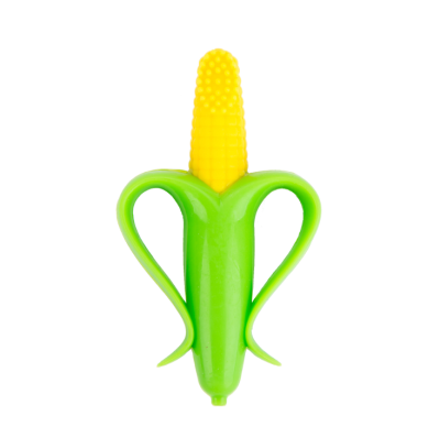 Baby Fruit Shape Teether Toothbrush Baby Silicone Molar Rod Teether
