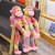 Cute Monkey Doll Plush Toys Colorful Gibbon Pillow for Girls Sleeping Bed Doll Amazon Hot Sale