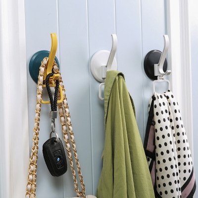 Behind the Door Hook Punch-Free for Door Clothes Hanging Invisible Bathroom Clothes Hook Creative Hanging Coat Hat Storage Hook