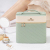 Fashion Waterproof Leather Simple Cosmetic Case Cosmetic Bag Internet Celebrity Large Capacity Ins Style Cosmetic Storage