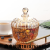 Glass Sugar Bowl Candy Dish Lead-Free Glass Sugar Bowl Dried Fruit Candy Biscuit Storage Box with Lid Fruit Plate Glass Jar