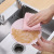 Double-Sided Thickened Square Rag Oil-Free Lazy Dishwashing Rag Coral Fleece Absorbent Household Cleaning Scouring Pad