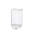 Wall-Mounted Cereals Storage Jar Transparent Visual Sealed Jar Press the Amount of Food Storage Box 1000ml Rice Bucket