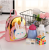 New Transparent Laser Small Backpack Cute Rabbit Backpack Fashion Casual Children Colorful Bag