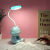 Cute Cat Led Charging Table Lamp Cartoon Desktop Storage Mobile Phone Holder Small Night Lamp USB Rechargeable Light