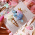 Korean New Glitter Rainbow Color Barrettes Side Clip Baby Elephant BB Clip Hairpin