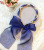 Korean Floral Big Bow Streamer Headband Full Diamond Dough-Twist Style Plaits Pearl Headband Chiffon Cloth Head Buckle