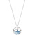 Mori Internet Influencer Blue Mermaid Tears Necklace Female TikTok Same Mermaid Cat Clavicle Chain Light Luxury Fairy Ornament
