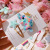 Korean New Glitter Rainbow Color Barrettes Side Clip Baby Elephant BB Clip Hairpin