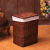Dirty Laundry Woven Storage Box with Lid Large Cloth Storage Basket Bedroom Toilet Bath Towel Basket Rattan Woven Laundry Basket