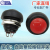 Factory Direct Sales 2 Feet off-on Horn Head Cap Switch 12mm Automatic Reset Button Switch 2 Gear PBS-33B