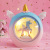 Stall New Unicorn Star Light Reading Book Small Night Lamp Girl Heart Ins Style Gift Decoration Resin Crafts