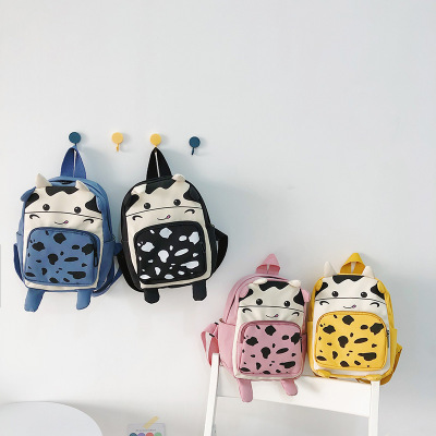 Children's Calf Backpack Girls' School Small Bookbag Mini Boys' Cartoon Cute Backpack Preschool Backpack Fashion