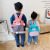 Foreign Trade New Children's Backpack Cartoon Cute Kindergarten Backpack Korean Style Baby Travel Accessory Bag