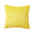 Amazon Hot Selling Solid Color Corn Strips Plush Pillowcase Office Back Cushion Couch Pillow Bedside Cushion