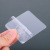 6cm Transparent Extra Small Toothbrush Holder Nail-Free Toothbrush Hook Mini Toothbrush Rack Punch-Free Seamless Sticky Hook